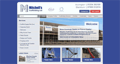 Desktop Screenshot of mitchellsscaffolding.co.uk